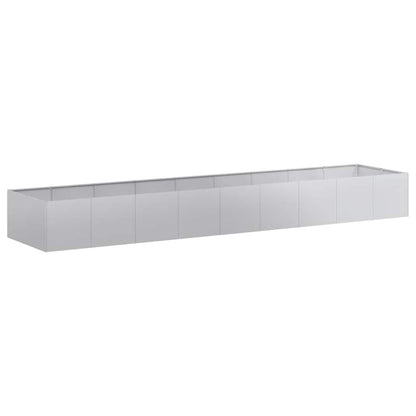 Jardinera De Acero Galvanizado 360x80x40 Cm_0