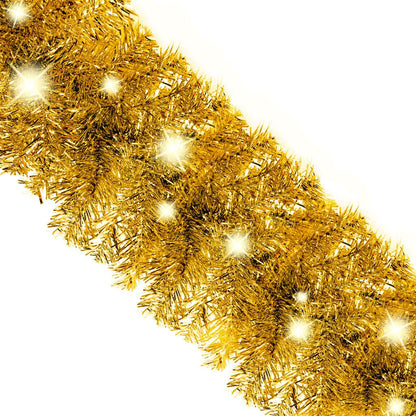 Vidaxl Guirnalda De Navidad Con Luces Led Dorado 20 M_4