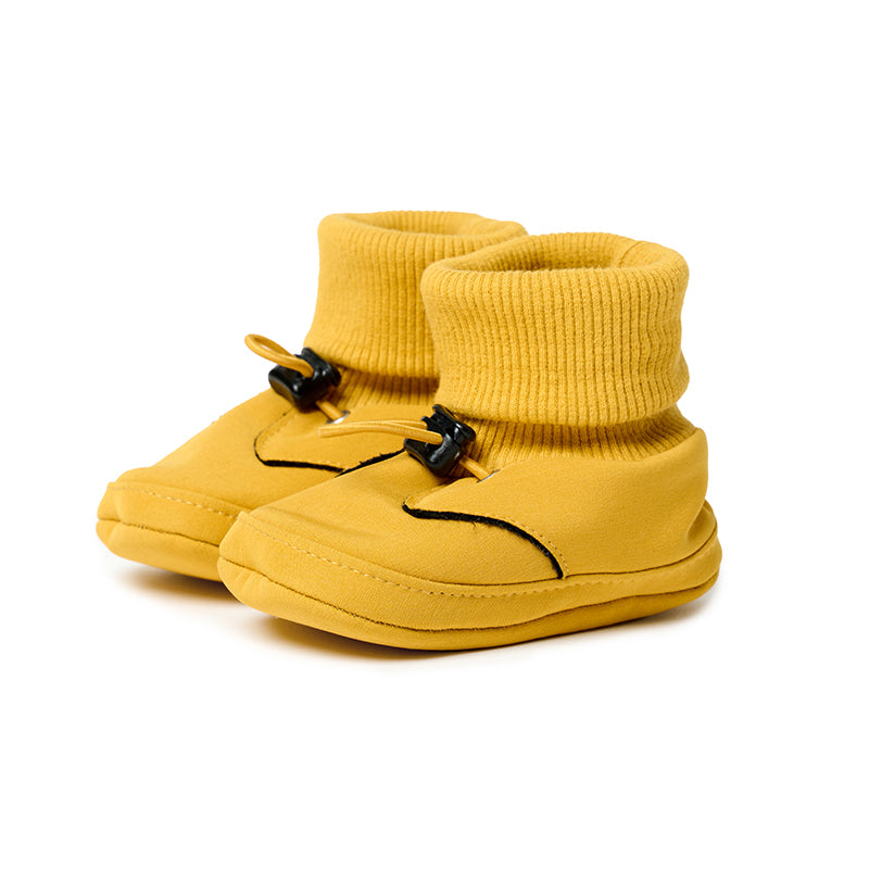 Booties De Porteo, Momawo, Color Mustard. Talla 1_0