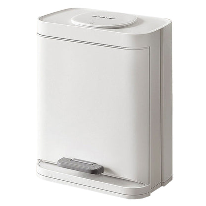 Cubo De Basura De 15,9l Con Tapa Y Pedal De Manos Libres Joybos_0