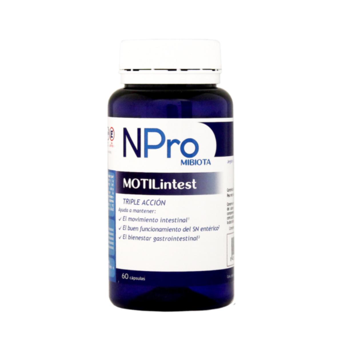 MOTILintest NPro 60 cápsulas