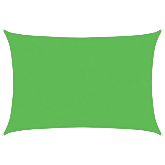 Vidaxl Toldo De Vela Hdpe Verde Claro 160 G/m² 4x5 M_0