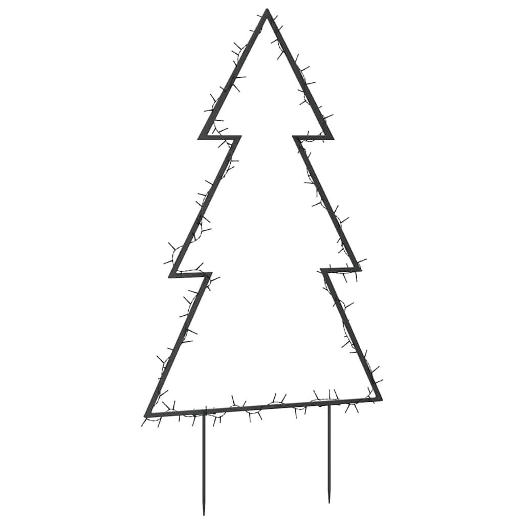 Vidaxl Árbol De Navidad Luces Decorativas Con Estacas 115 Led 90 Cm_3