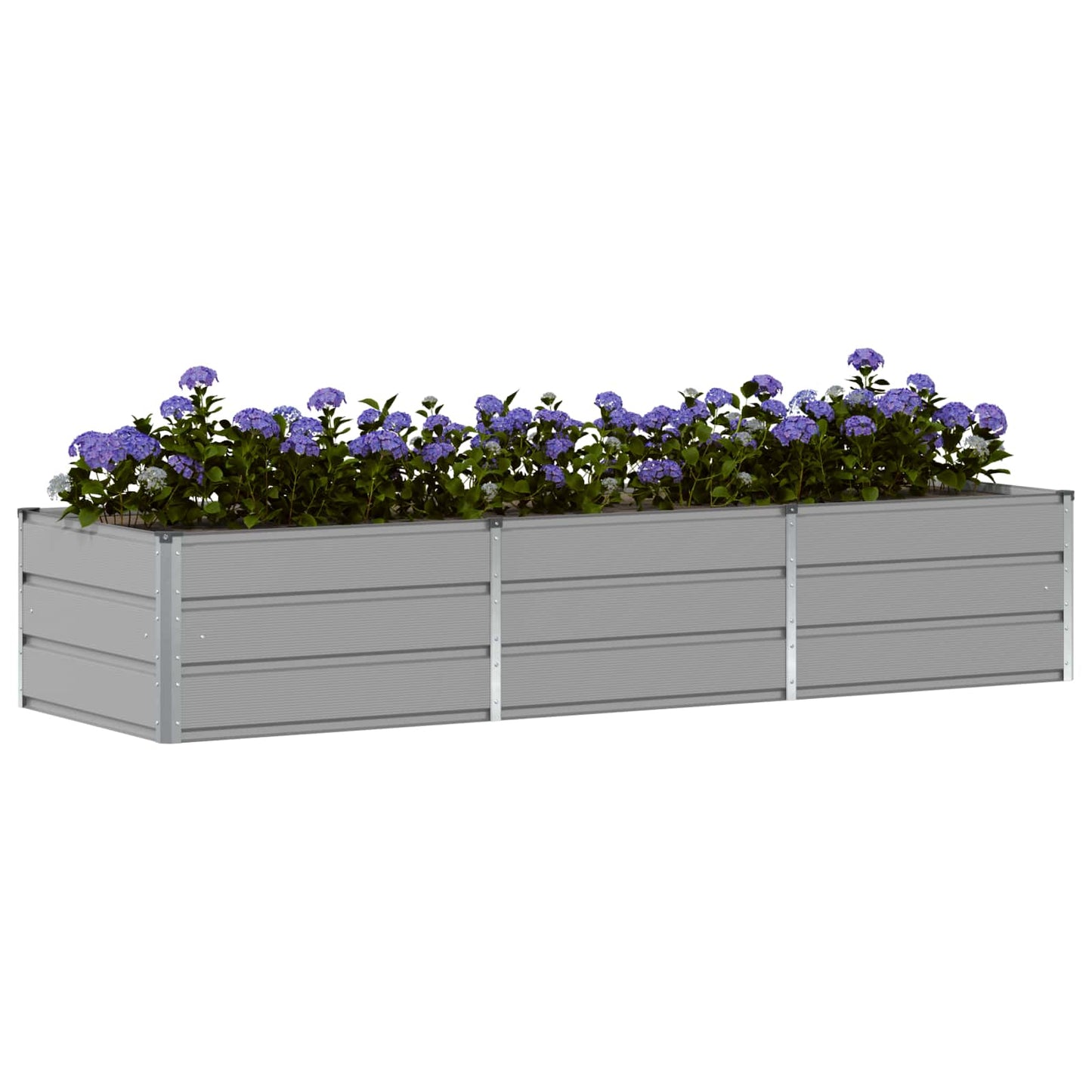 Jardinera Gris Claro 240 X 80 X 45 Cm Acero_2