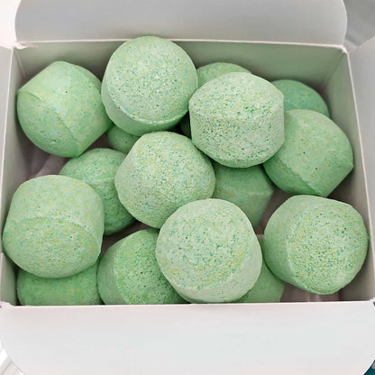 Caja 25 Mini Bombas Efervescentes Para Manicura Y Pedicura - Ablandan Durezas, Uñas Y Cutículas - Aroma Mango_1