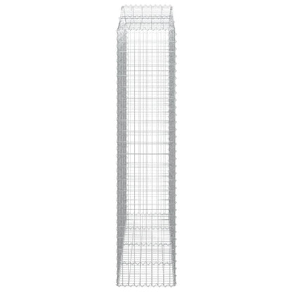 Cestas De Gaviones 4 Uds Forma De Arco Hierro 200x50x220/240 Cm_4