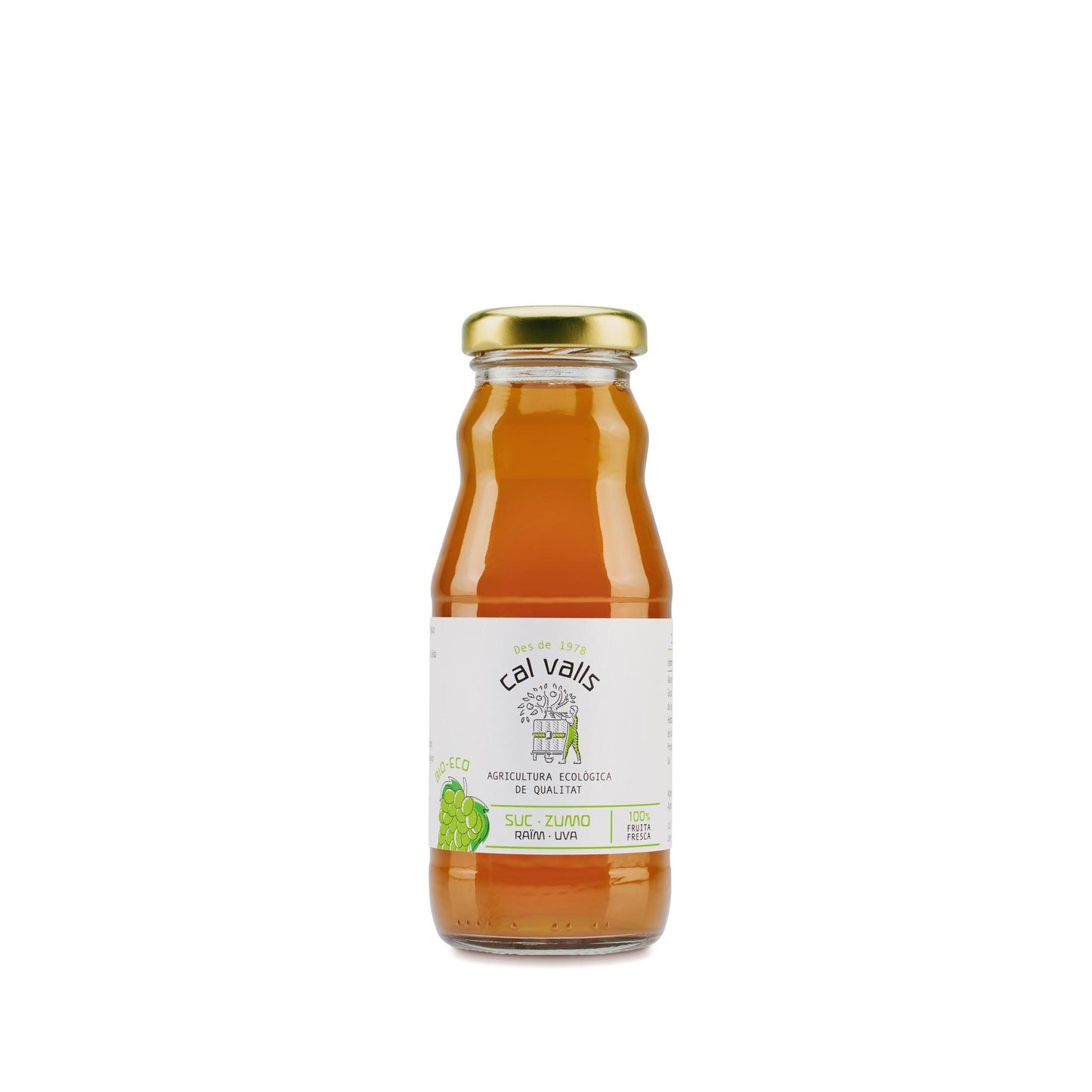 Sumo de Uva Branca Orgânico Cal Valls 1L