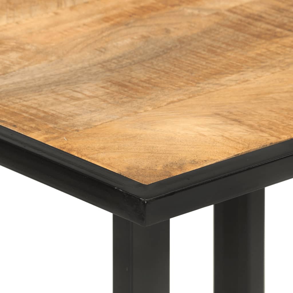 Mesa De Comedor Madera Maciza De Mango 110x55x75,5 Cm_2