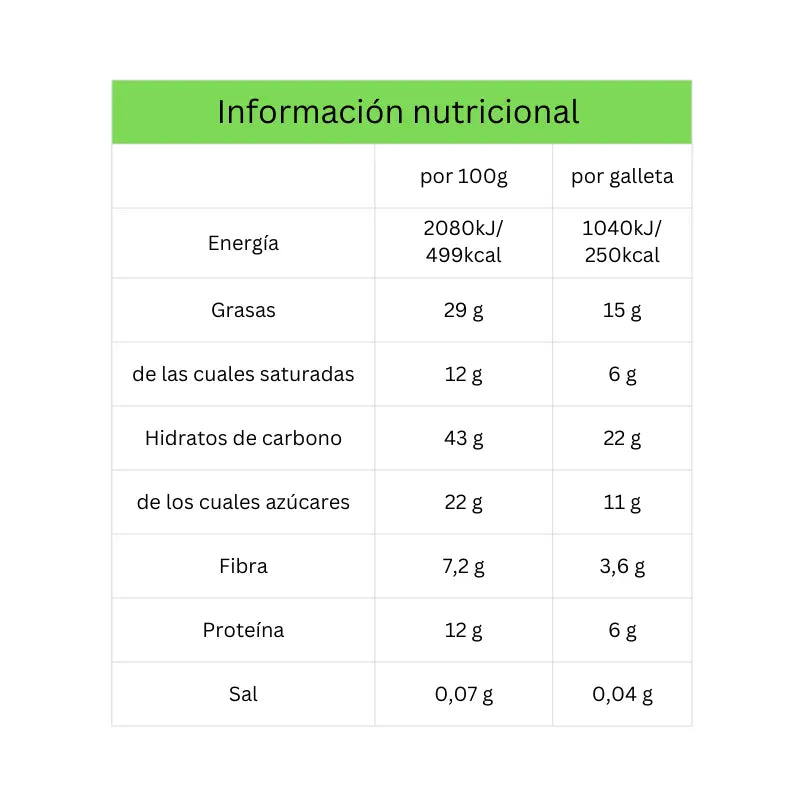 Galletas Double Chocolate Y Nuez Kookie Cat 50g X 12 Uds Bio_1