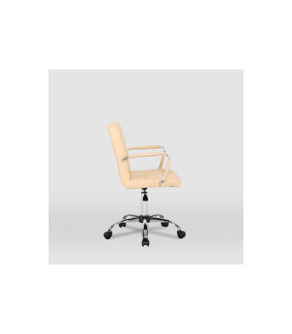 Silla De Oficina Isabella En Beige. Alto: 89-104, Ancho: 51, Fondo: 49._1