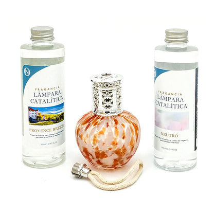 Pack Ahorro Lámpara Catalítica Drops Orange + Fragancia Provence Breeze 500ml + Limpiador Neutro 200ml + Mecha Repuesto_0