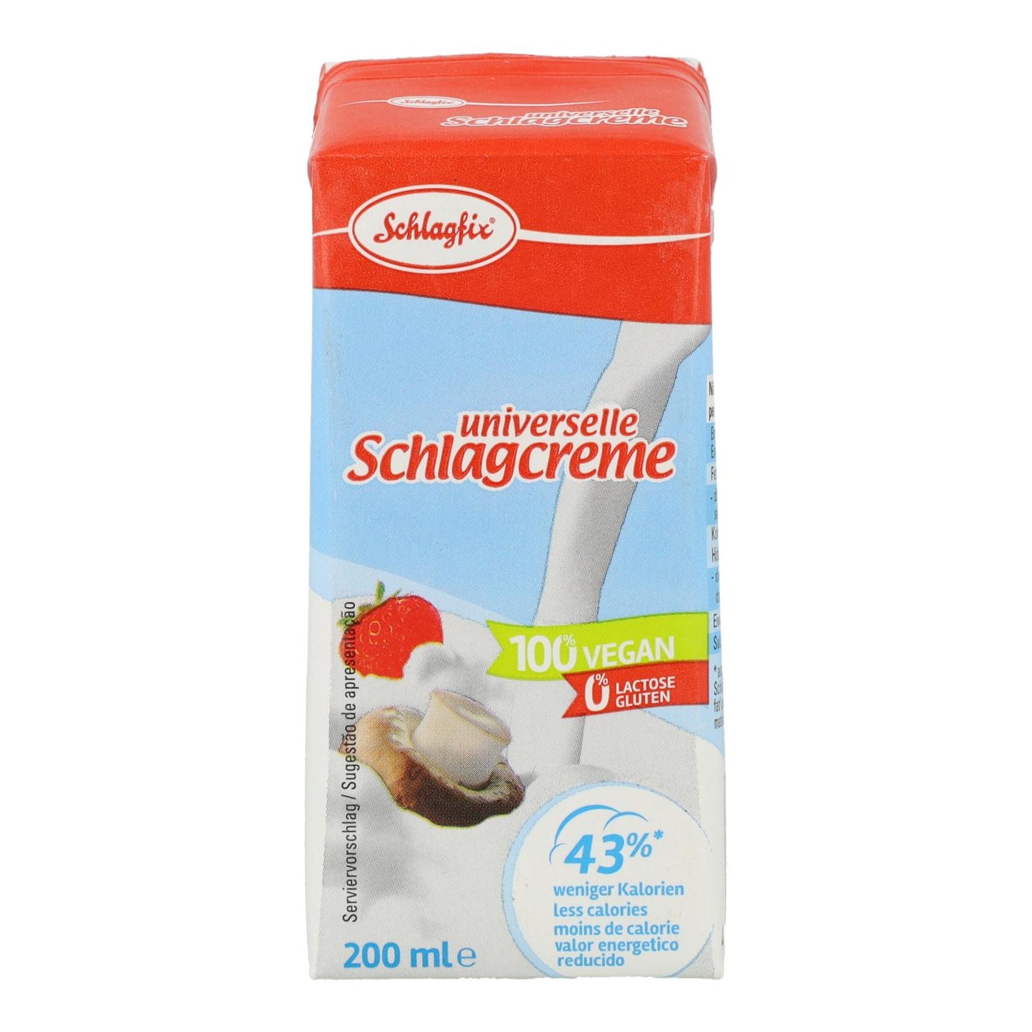 Schlagfix Creme de Legumes para Bater e Cozinhar 200 ml