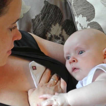 Almofadas de amamentação de bambu laváveis ​​Close Parent, 6 unidades