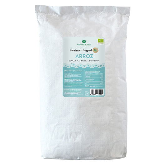 Farinha de Arroz Integral Eco Planeta Huerto 5 Kg