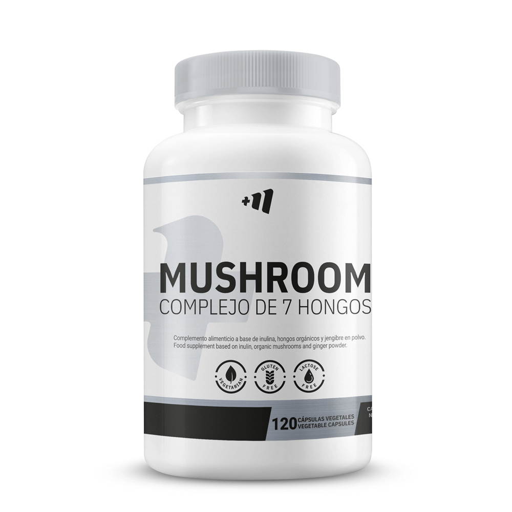 Mushroom (complejo De 7 Hongos) - 120 Cápsulas Vegetales - Complejo De Hongos - Masmusculo_0