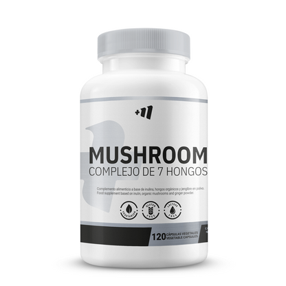 Mushroom (complejo De 7 Hongos) - 120 Cápsulas Vegetales - Complejo De Hongos - Masmusculo_0