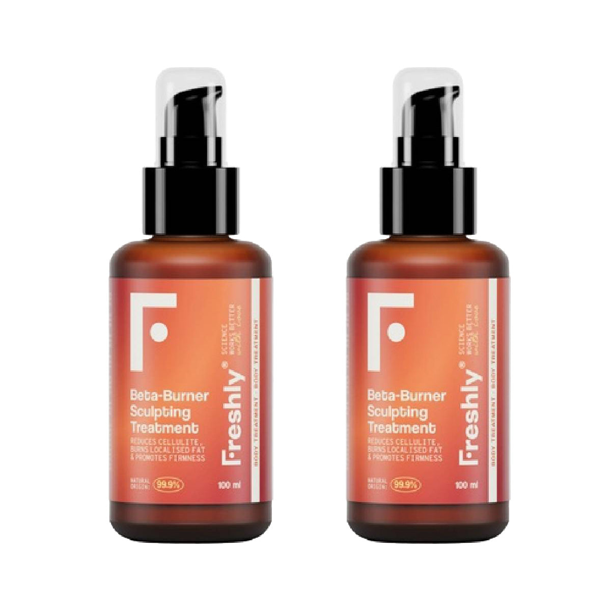 Pack de 2x Beta-Burner Freshly Tratamento Modelador 100ml