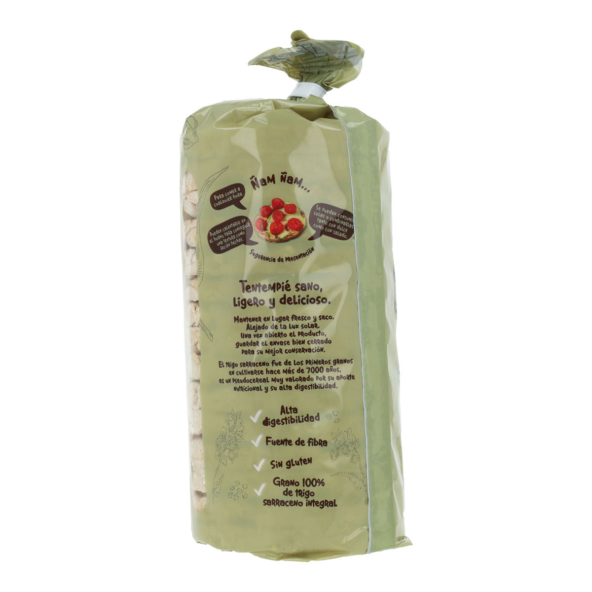 Tortitas 100% Trigo Sarraceno Biocop 100 g