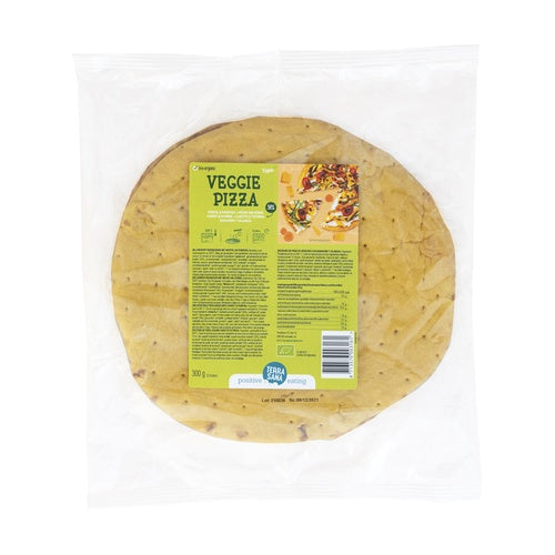 Base de Pizza Vegetal Terrasana com Cenoura e Abóbora 300g
