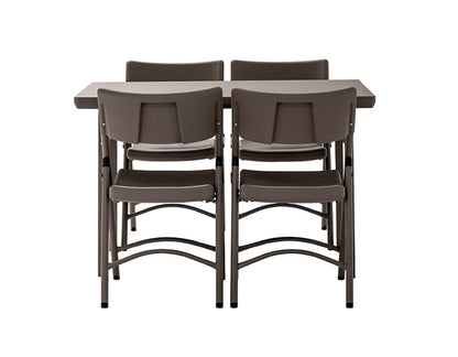Zown Set 4 Sillas Plegables Eventos Bradchair Polipropileno_5
