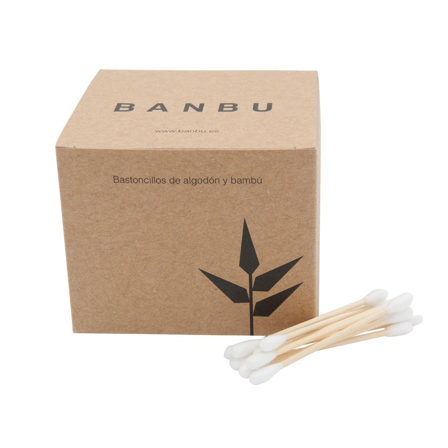 500 cotonetes de bambu Banbu