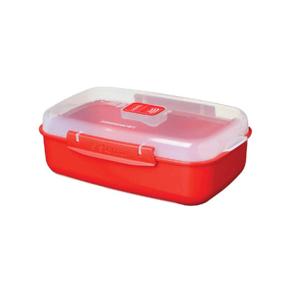 Recipiente retangular para sistema de micro-ondas 1,25 ml