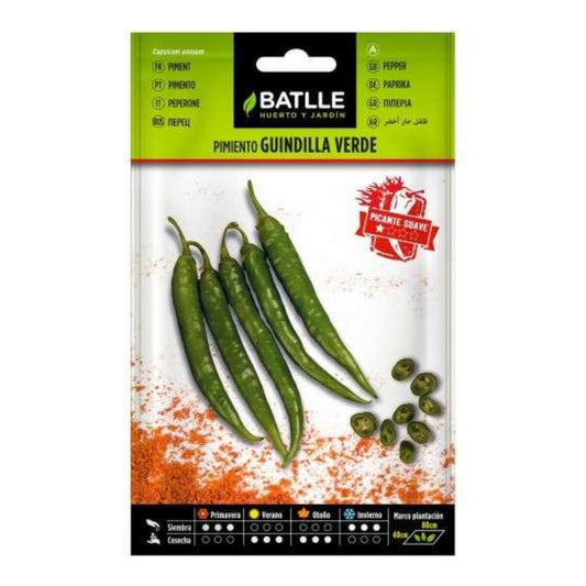 Sementes de Pimenta Verde