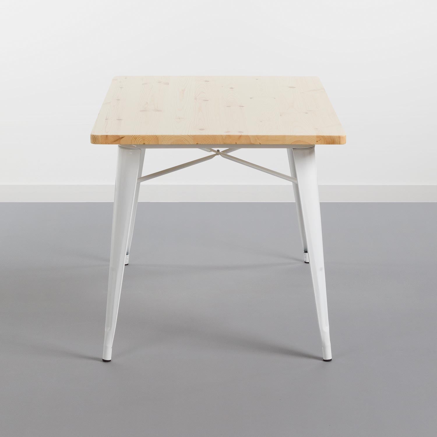 Mesa De Comedor Rectangular Iron Wood 120x80x74cm Thinia Home_2