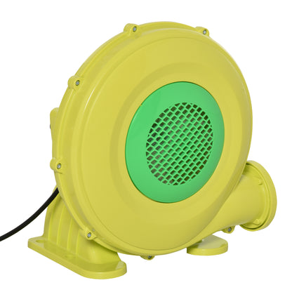 Outsunny Soplador De Aire Eléctrico 450w Casa Rebote Tobogán Salto 35x26x33,5cm_0