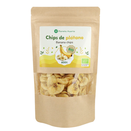 Chips de Banana ECO Planeta Huerto 800 g