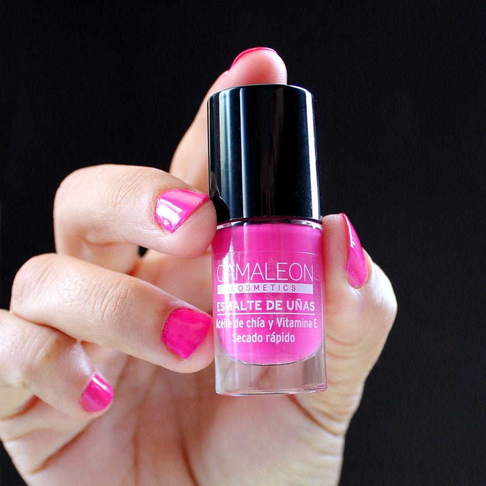 Pintauñas Rosa 6ml Camaleon Cosmetics_2