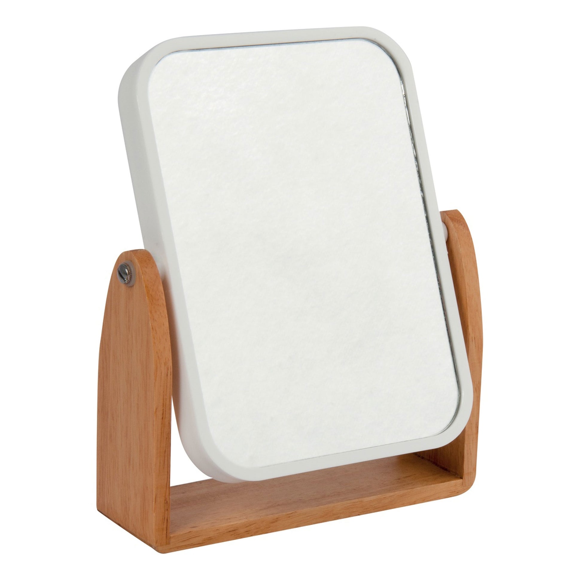 Espejo Oslo Con Base En Bamboo (16,3 X 5,5 X 19,5 Cm) - Msv._0