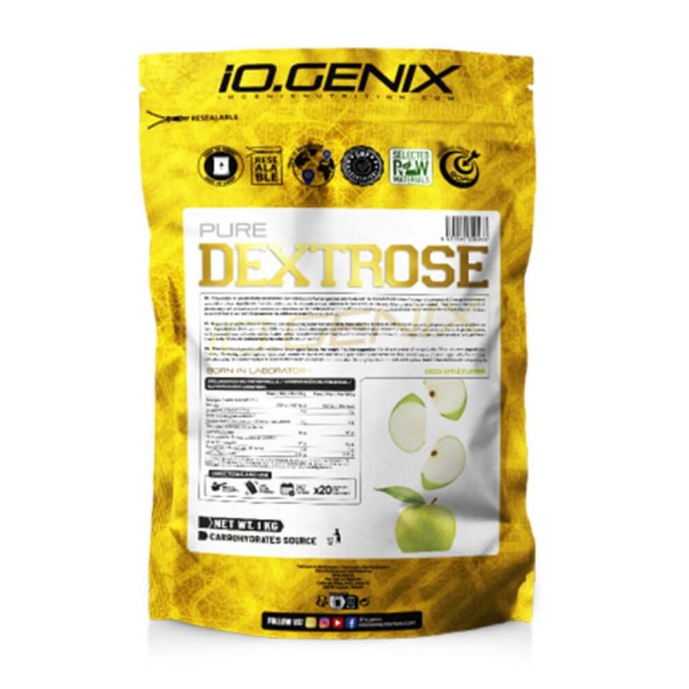 Dextrosa - 1kg - Manzana Verde - Dextrosa - Io.genix_0