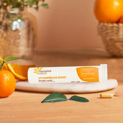 Vitaminerales Boost Fleurance Nature 15 Comprimidos Efervescentes_1