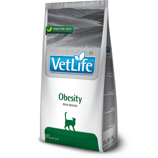 Fórmula Veterinária para a Obesidade Felina Vet Life Famina 5 kg
