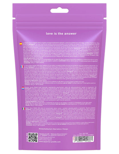 Aquarius Pro Life - Zeolita Pura 330g Polvo Detox_2
