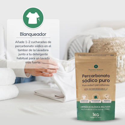 Embalagem 6x Percarbonato de Sódio Planeta Huerto 1 Kg
