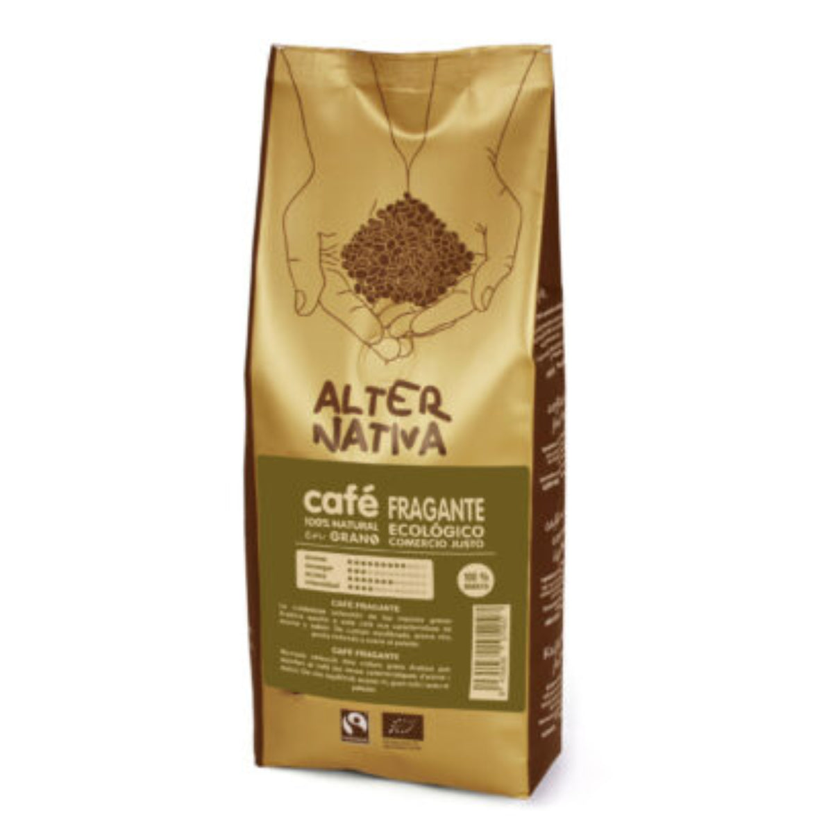 Grãos de café aromáticos BIO FT Alternative3 500g