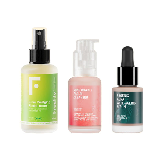 Rotina Anti-envelhecimento no Baú, Freshly Cosmetics
