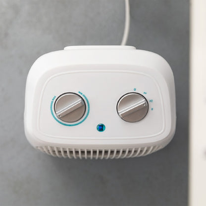 Cecotec Calefactor Eléctrico De Baño Bajo Consumo Ready Warm 9850 Force Rotate. 2000 W Oscilación 2 Niveles De Potencia_4