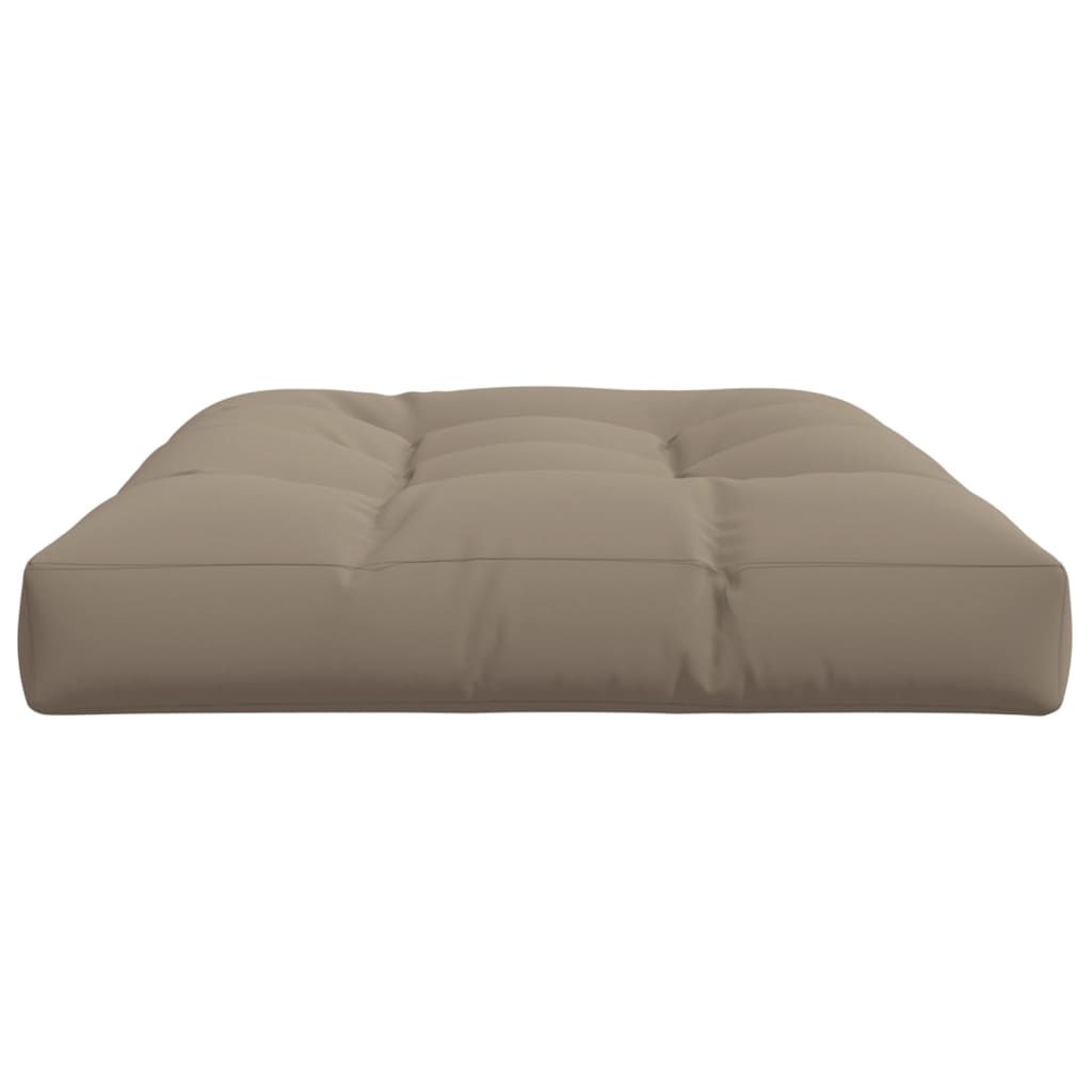 Vidaxl Cojín De Asiento De Jardín De Tela Gris Taupe 120x80x12 Cm_5