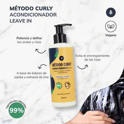 Condicionador Leave-in Planeta Huerto Curly Method 200 ml
