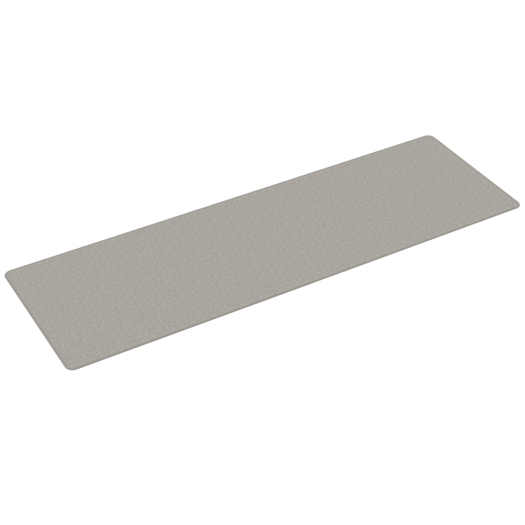 Vidaxl Alfombra De Pasillo Con Aspecto De Sisal Gris Taupe 80x250 Cm_5