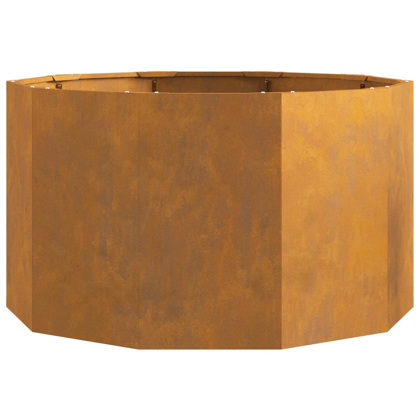 Jardinera Oxidado 90 X 90 X 50 Cm Acero Autopatinable_5