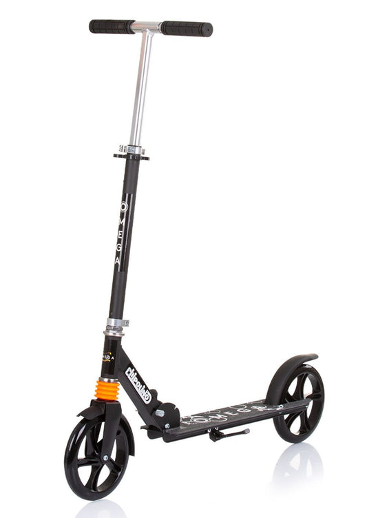 Patinete Infantil Omega Hasta 100 Kg Plegable Y Ruedas De 20mm Black_0