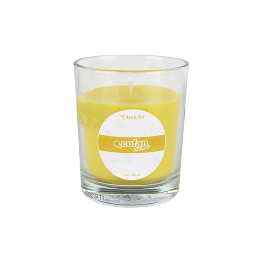 Vela Aromática De Citronela En Vaso Transparente 120 G Caja 6 Unid._0
