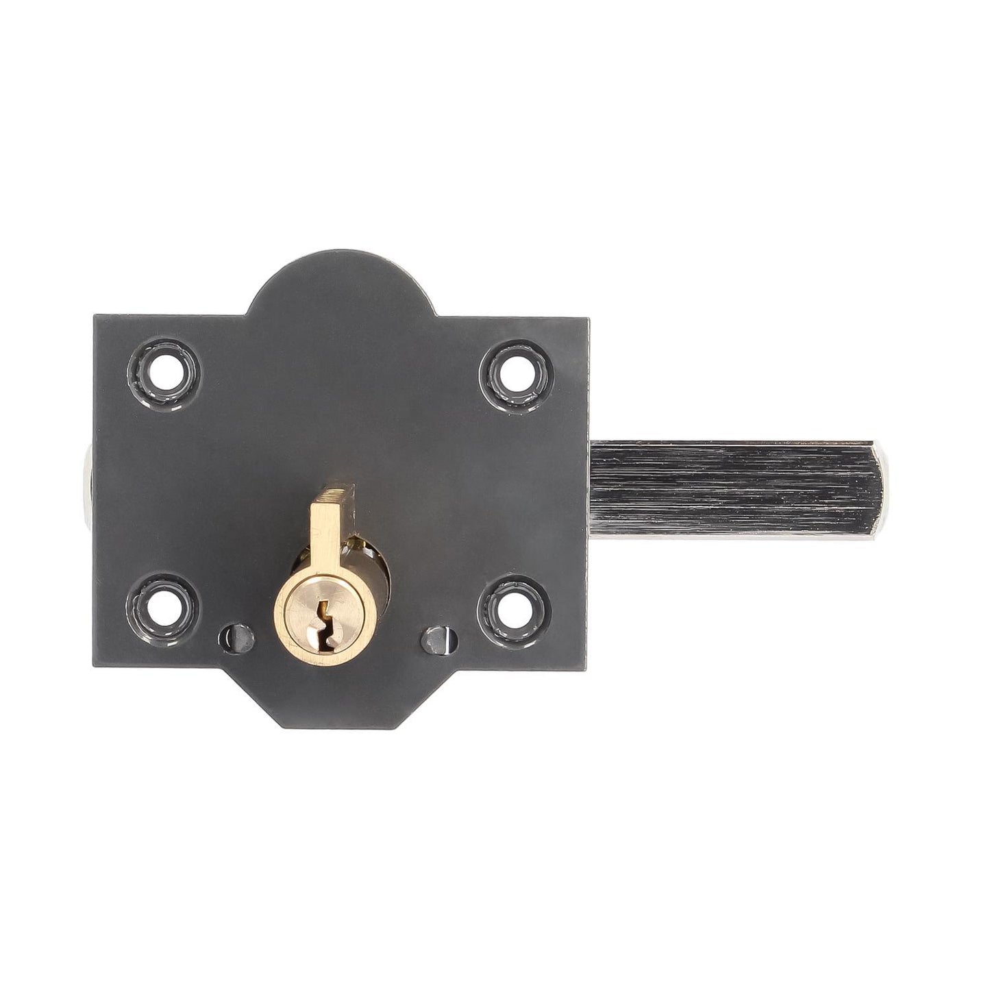 Cerrojo B-7 Llave Y Pulsador Pasador De 143mm Cilindro De Pera De 50mm_1