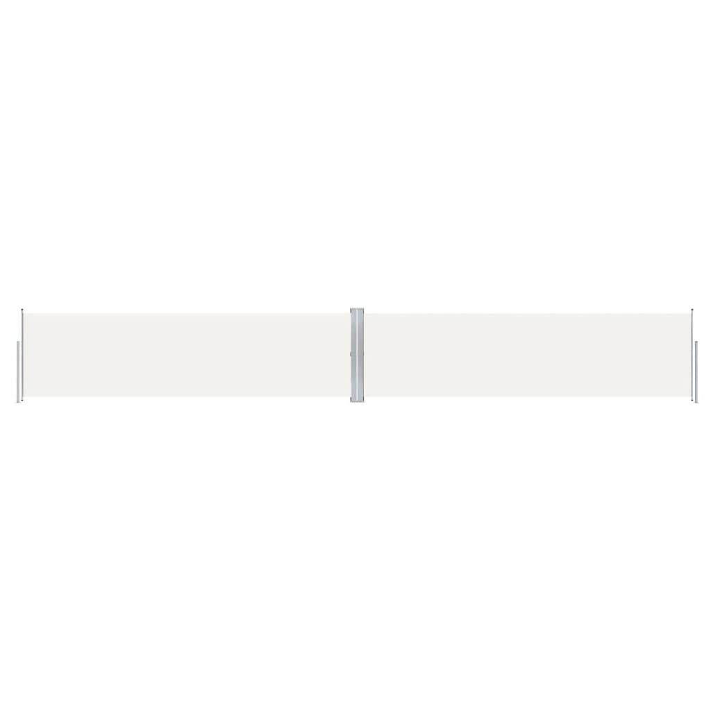 Vidaxl Toldo Lateral Retráctil Crema 140x1000 Cm_0
