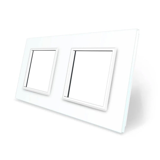 Frontal Cristal Blanco 2x Huecos_0