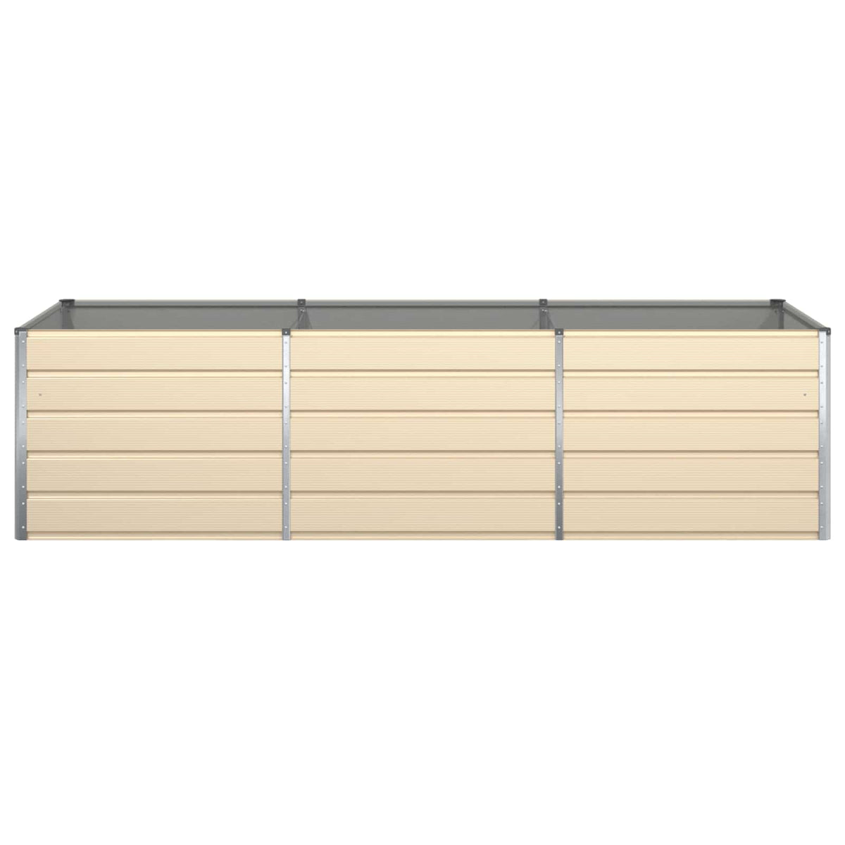Jardinera Marfil 290 X 100 X 75 Cm Acero Galvanizado_4